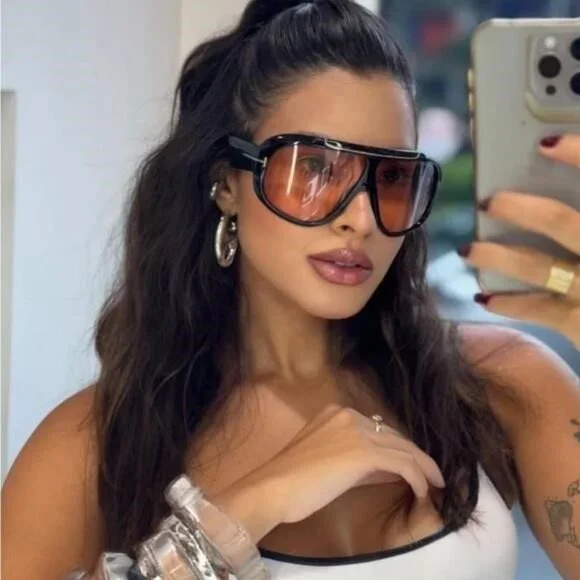 NEW Tom Ford Linden FT1094/S Sunglasses – Shiny Black / Brown – Full Packaging - Picture 4 of 14